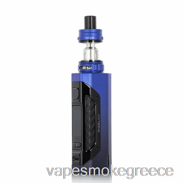 Vape Greece Smok Rigel Mini 80w Starter Kit μαύρο μπλε